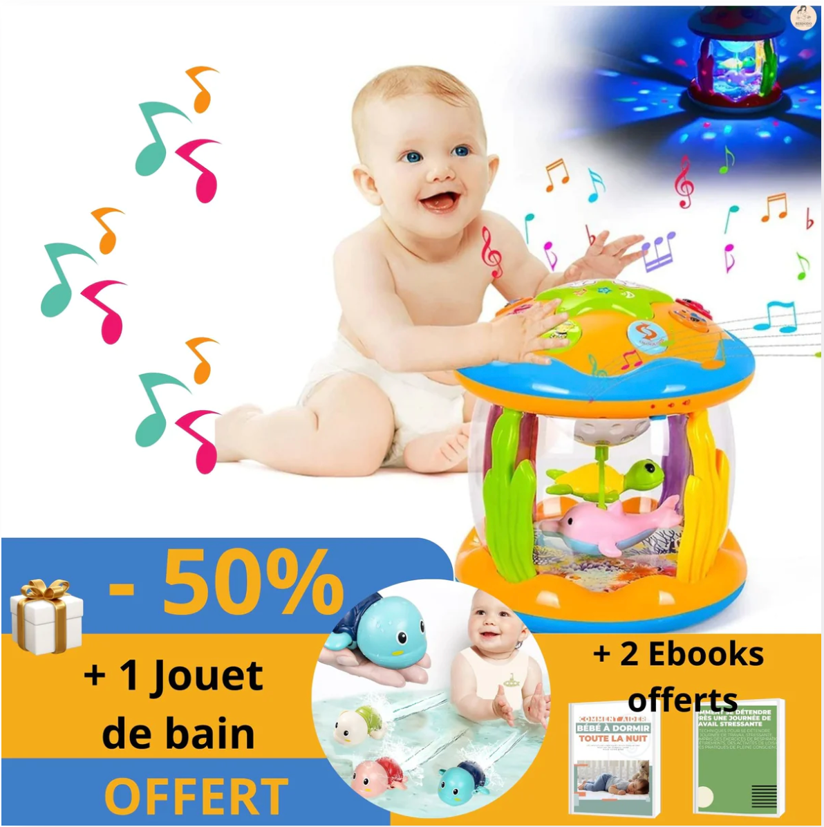 PLAFOND PROJECTIE BABY NACHTLAMPJE