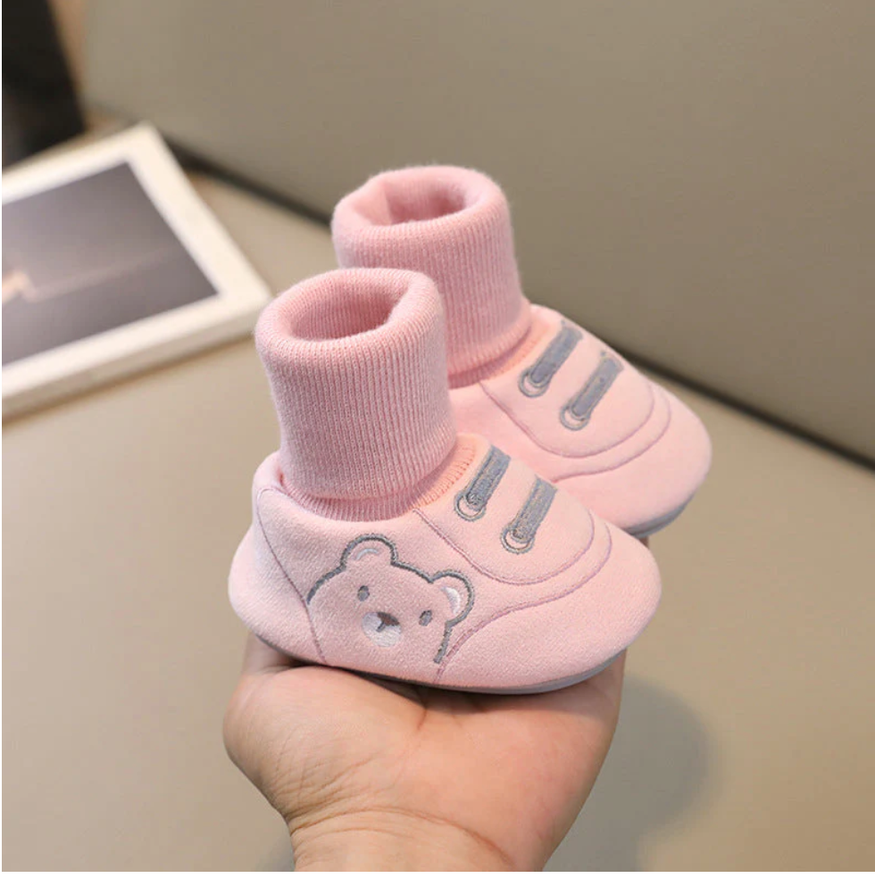 Schattige winterschoenen voor baby's