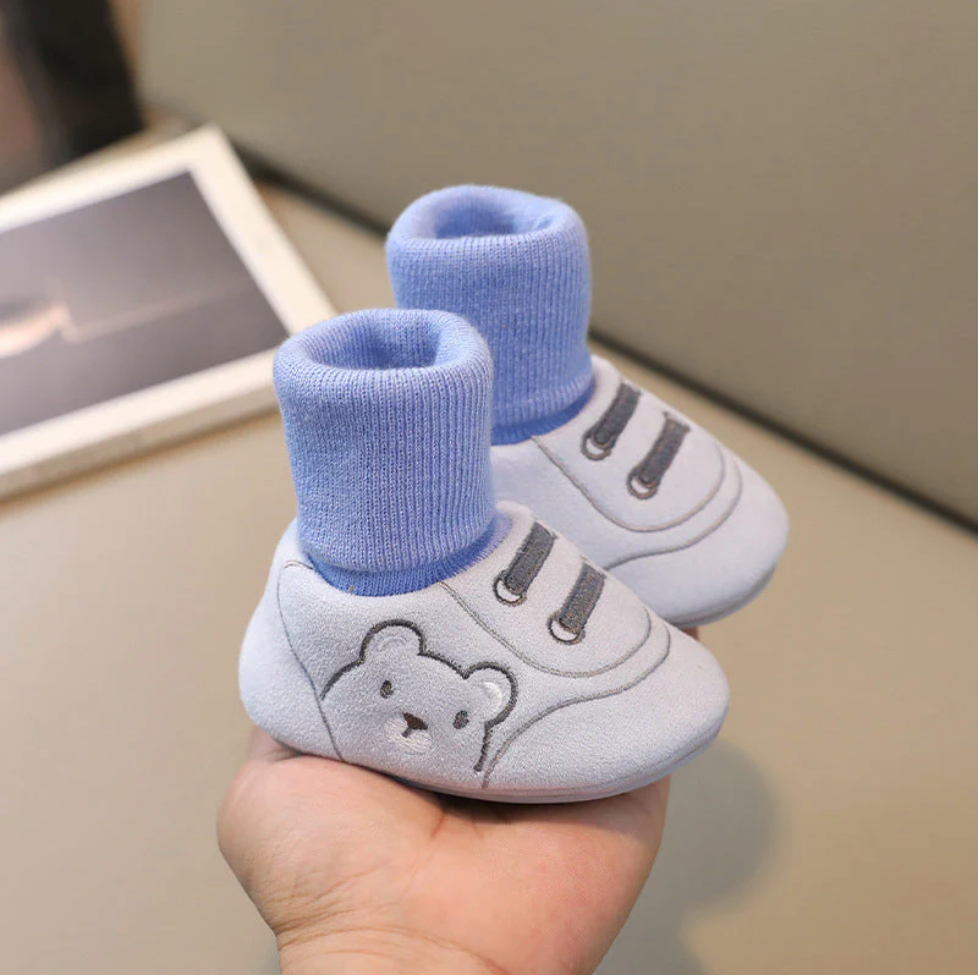 Schattige winterschoenen voor baby's