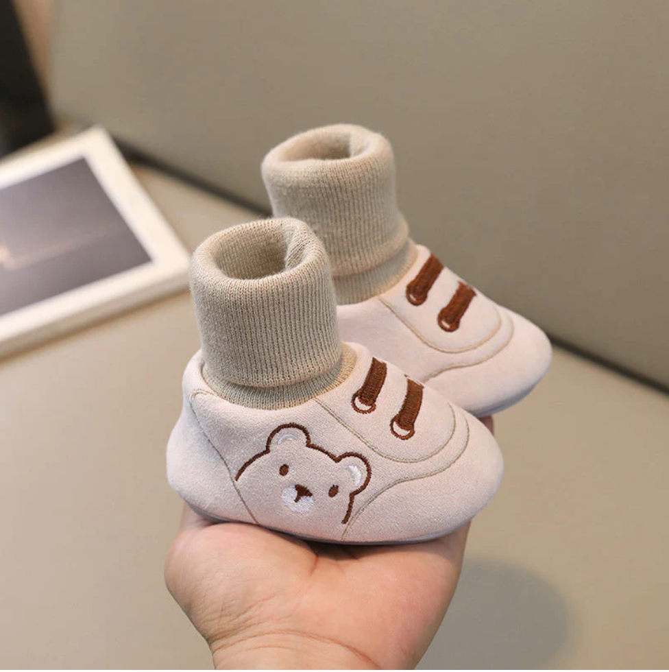 Schattige winterschoenen voor baby's